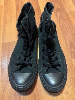 Converse Black High-Top Canvas Sneakers